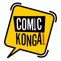 Comic Konga White Logo