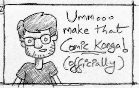 Um, make that Comic Konga! (officially)