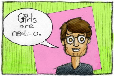 Girls are neat-o