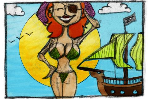 Girl Pirate