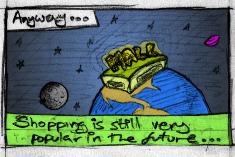 Anyway; Shopping is still very popular in the future...
