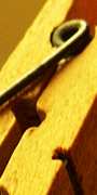 Clothes peg on Window