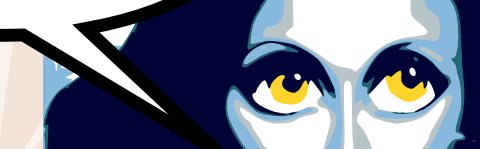 So Much For Pathos -- a cropped banner version of the illustration