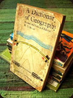 A Dictionary of Geography by W.G. Moore - Front Cover - Click to Embiggen