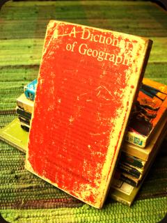 A Dictionary of Geography by W.G. Moore - Back Cover