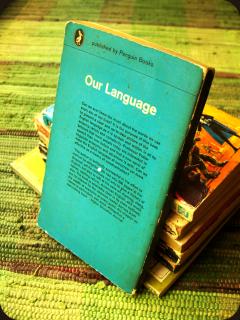 Our Language by Simeon Potter - Back Cover