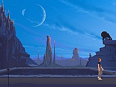 Screenshot of Eric Chahi's Another World