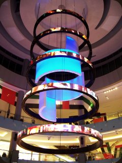 Another shot of the same dance-themed atrium
