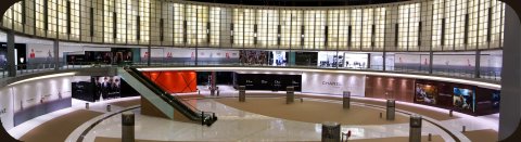 The floor-level view of Fashion Catwalk Atrium