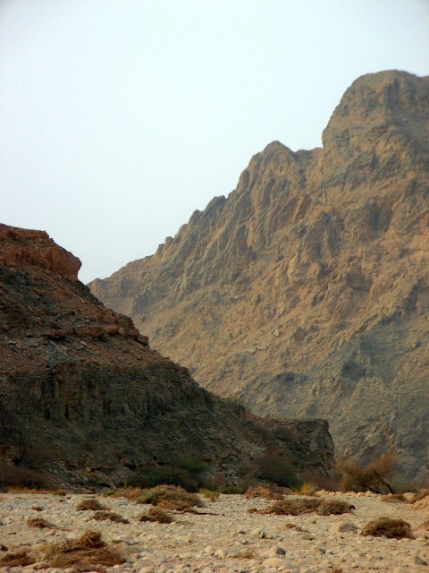 Mountains near Yitti in Oman Mountains near Yitti in Oman