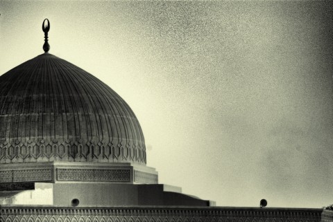 Dome of a mosque in Sharjah - After Dome of a mosque in Sharjah - After