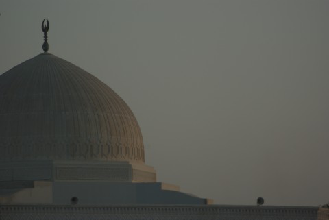 Dome of a mosque in Sharjah - Before Dome of a mosque in Sharjah - Before