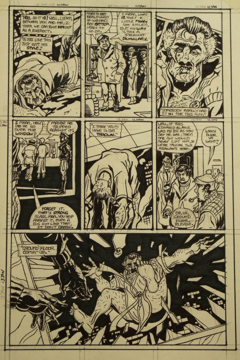 Page 3 of my redrawn Watchmen in all its glory