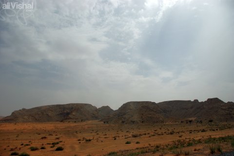 The mountains near Dibba