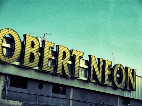 Neon sign, Sharjah