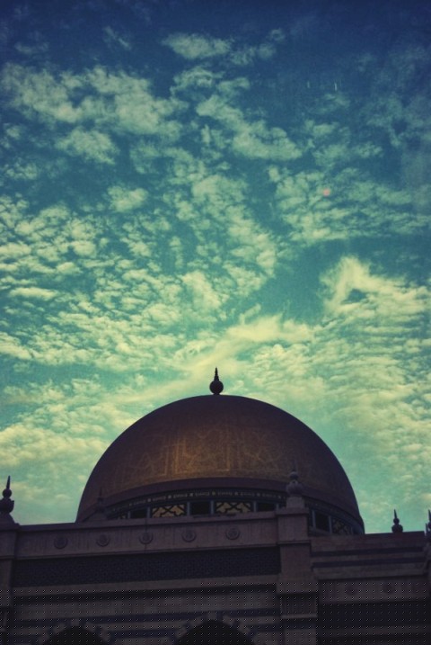 Sharjah Market Dome - cross-processed