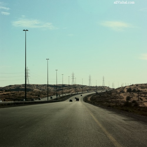 ras al khaimah emirates road shot with a pentax sfx pentax-f smc 50mm F1.4 autofocus lens with cokinlight 49mm uv filter on a pentax k200d digital slr camera