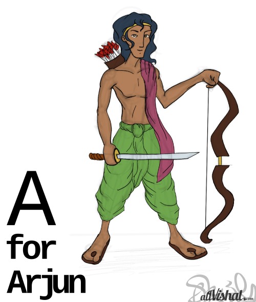 #26characters a for arjun