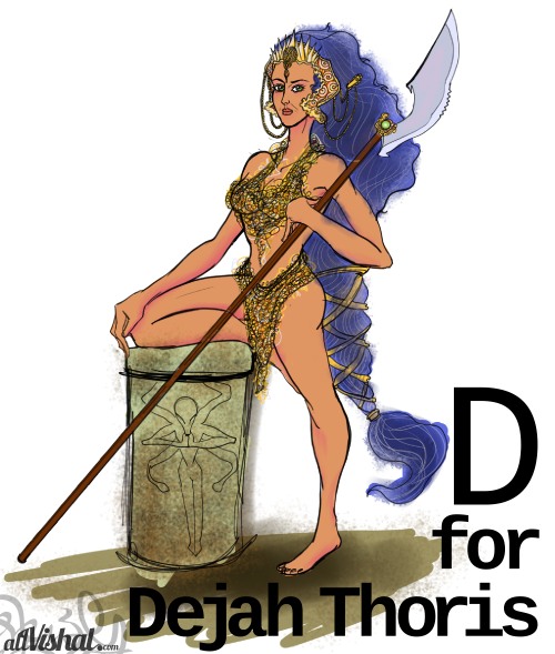 #26characters d for dejah thoris