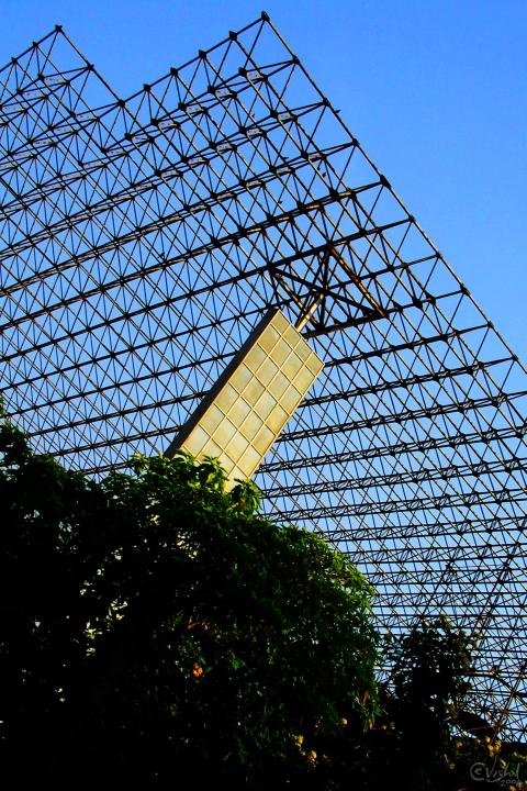 the Mahindra building in Worli, near Doordarshan