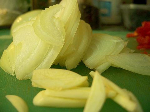 linguine onion av
