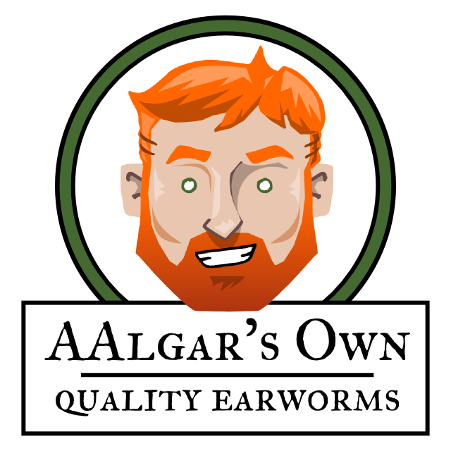 AAlgar's Own Quality Earworms logo by Vishal K Bharadwaj allvishal.com